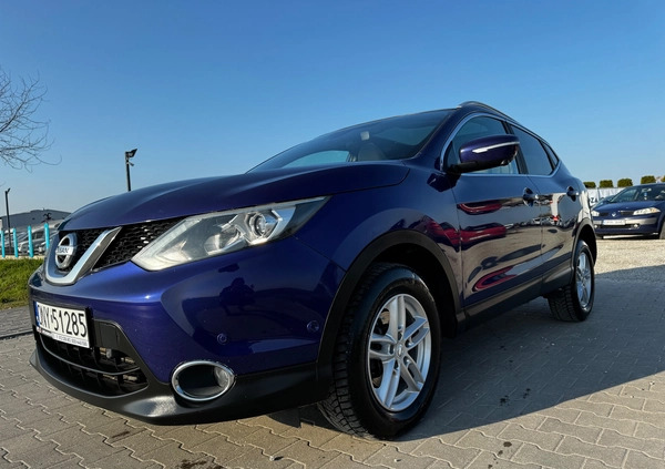 Nissan Qashqai cena 49999 przebieg: 200000, rok produkcji 2014 z Poddębice małe 562